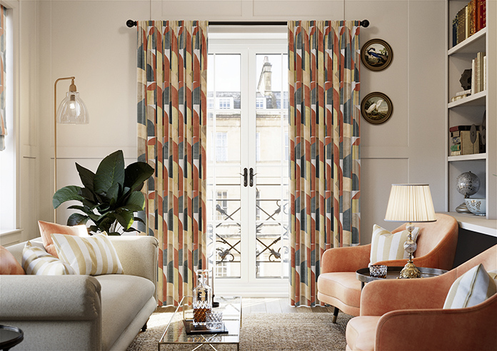 Varadero Velvet, Russet - Made to Measure Curtain - Image 3